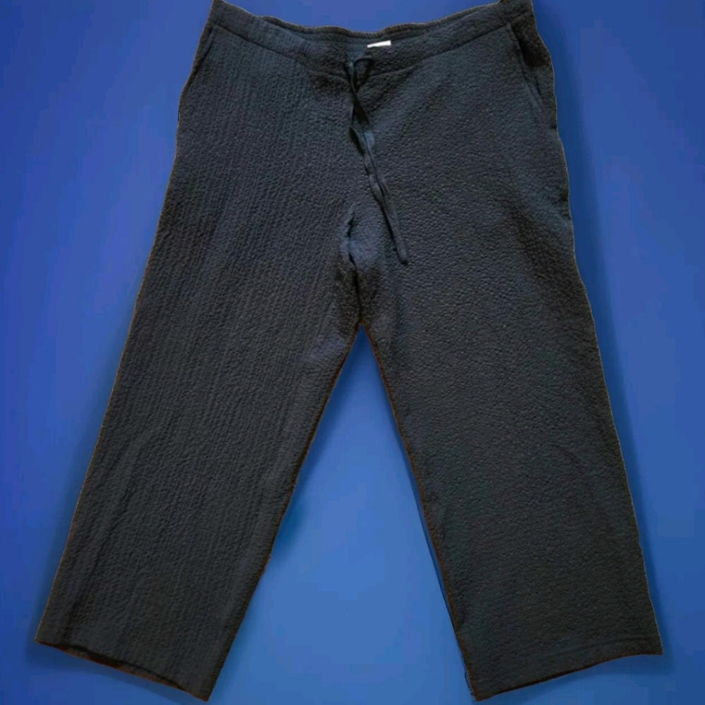 NWT Exofficio Savvy Capri Pants Size M • Black